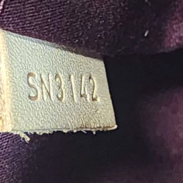 Louis Vuitton Vernis Alma Bag Burgundy Patent, view 13