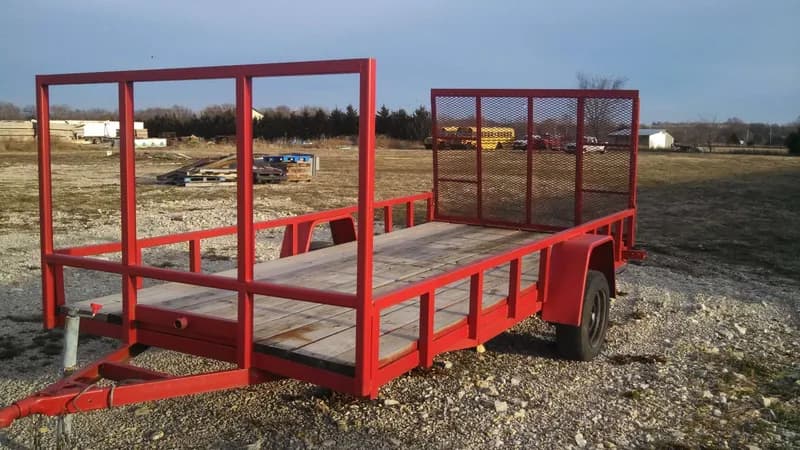 Farm & Construction Auction, rear view
