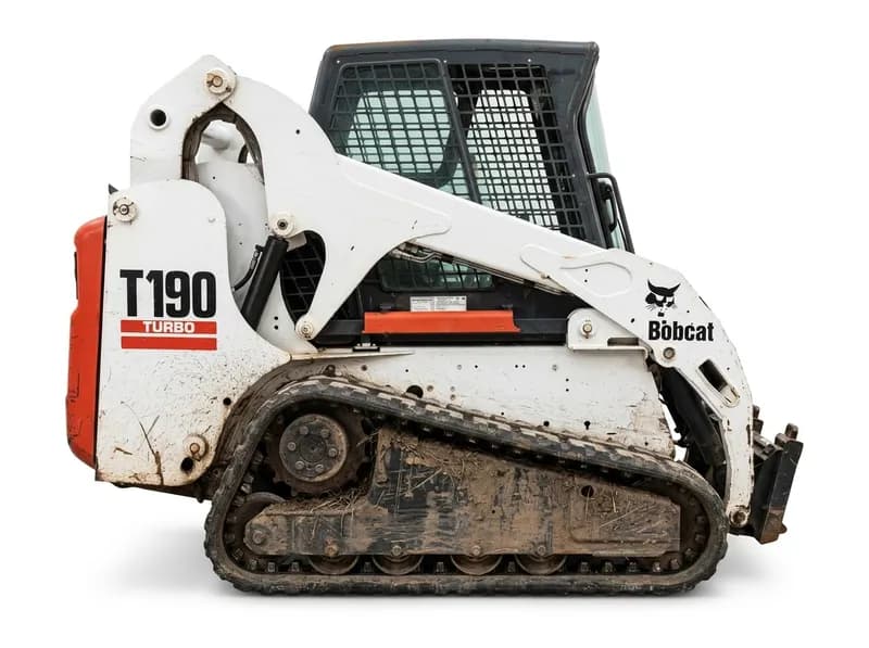 Bobcat T190 Turbo Compact Track Loader, close-up view