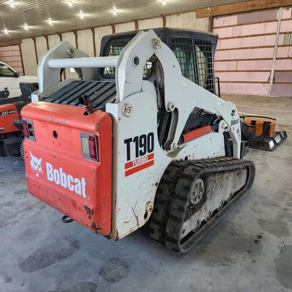 Bobcat T190 Turbo Compact Track Loader, side view