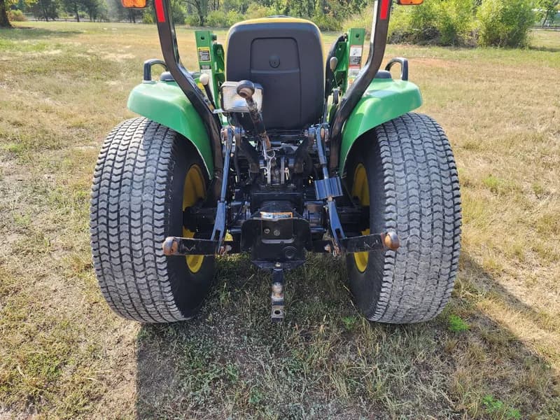 John Deere 4300 Compact Utility Tractor w/ Loader, interior view