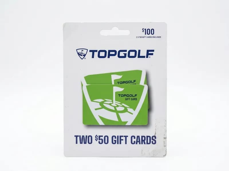 Gift Card Auction #2 - Crumbl, Top Golf, DoorDash, Landry's, AMC, Fogo De Chao, rear view