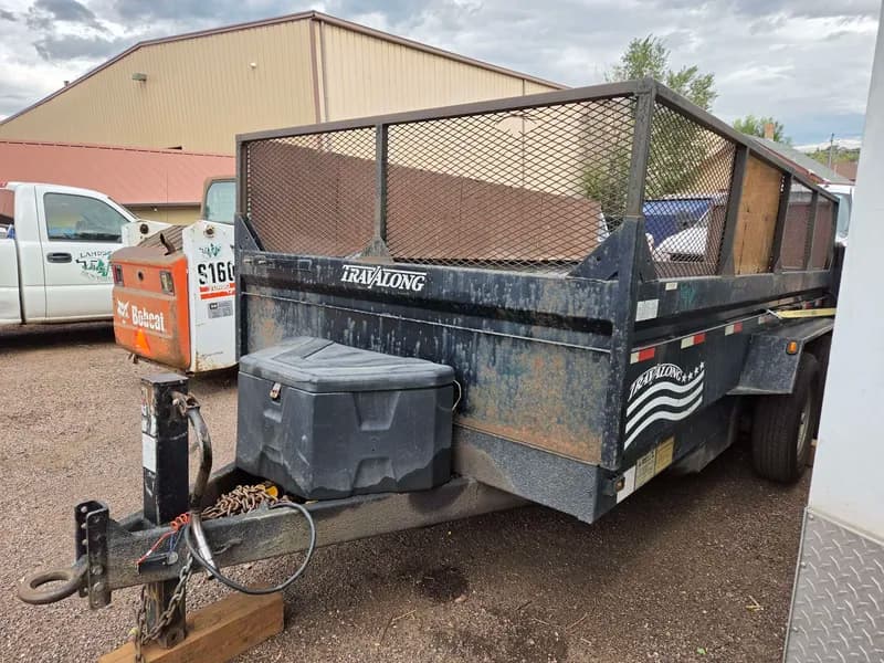 2007 Trav-A-Long Tandem-Axle Dump Trailer – 15,555 lb GVWR – Clean Title, side view