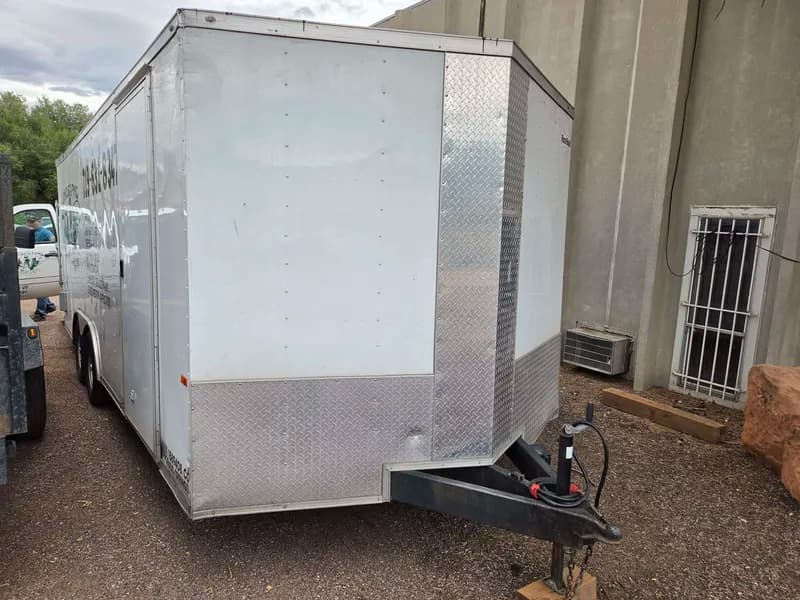 2020 Rock Solid 8.5x20 Enclosed Cargo Trailer – Tandem Axle – 9,990 lb GVWR – Clean Title, side view