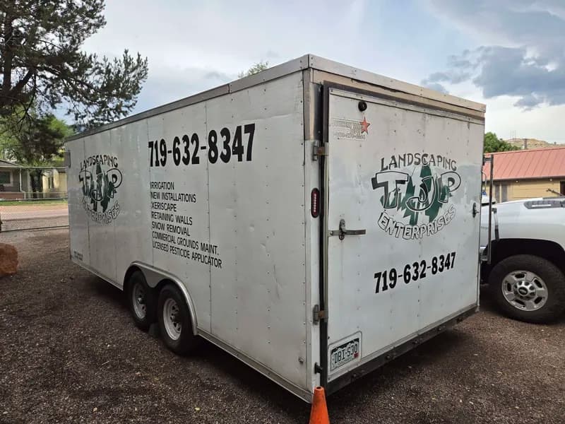 2020 Rock Solid 8.5x20 Enclosed Cargo Trailer – Tandem Axle – 9,990 lb GVWR – Clean Title, detail view