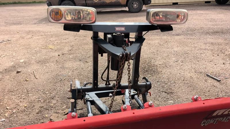 Western Pro Plus 8ft Snow Plow w/ Quad Attachment, view 7