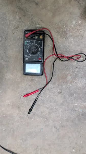 Analog/Digital Multimeter with Test Leads, primary view