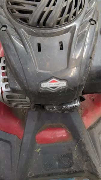 Toro Push Lawn Mower w/ Briggs & Stratton Engine, side view