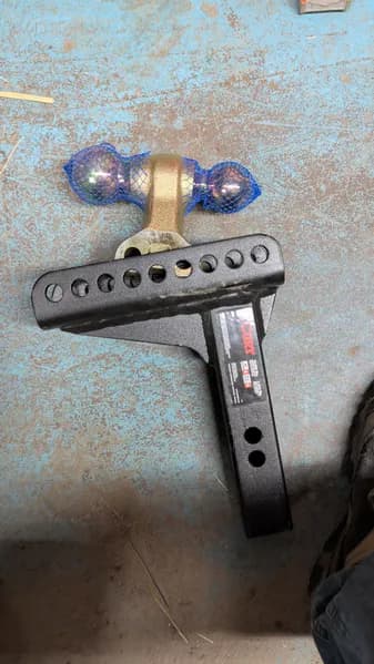CURT 14000 lbs Trailer Hitch w/ Ball Mount, primary view