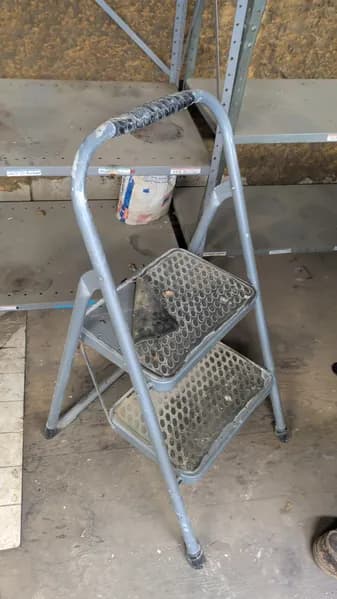 2-Step Metal Step Ladder, primary view