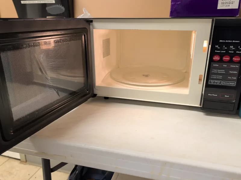Panasonic Countertop Microwave Oven 1000W, side view