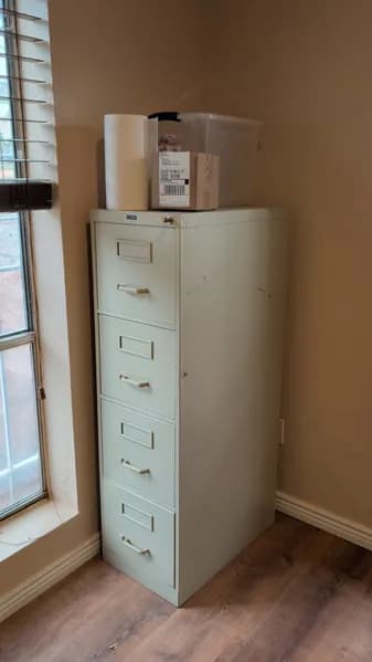 4-Drawer Vertical Filing Cabinet, primary view