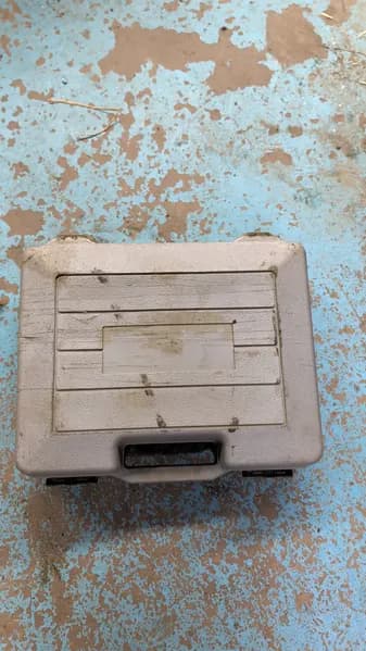 ABS Pneumatic Nail Gun w/ Case & Accessories, side view