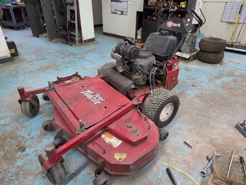 Exmark Turf Tracer Walk-Behind Mower with ECS Controls, primary view