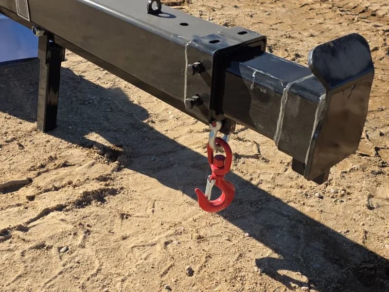 Forklift Telescopic Boom Extension Attachment TB47, detail view