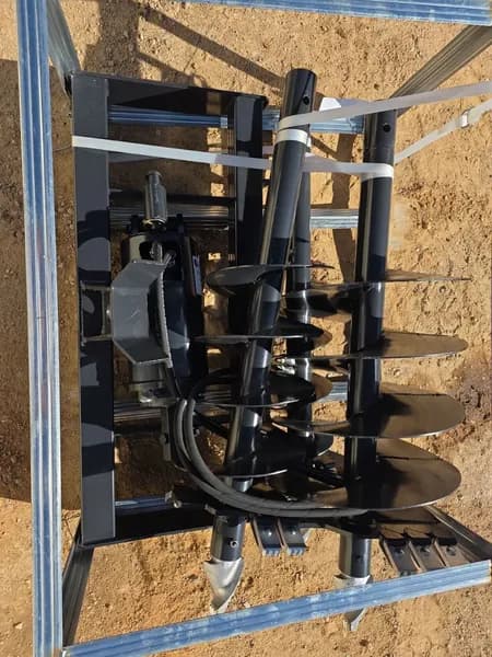 JCT 2026 Skid Steer Hydraulic Auger Drive & Bits (3), primary view