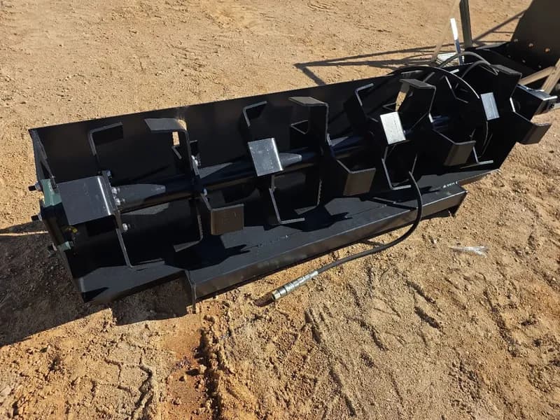 JCT 2026 Skid Steer Tiller Attachment 72", primary view