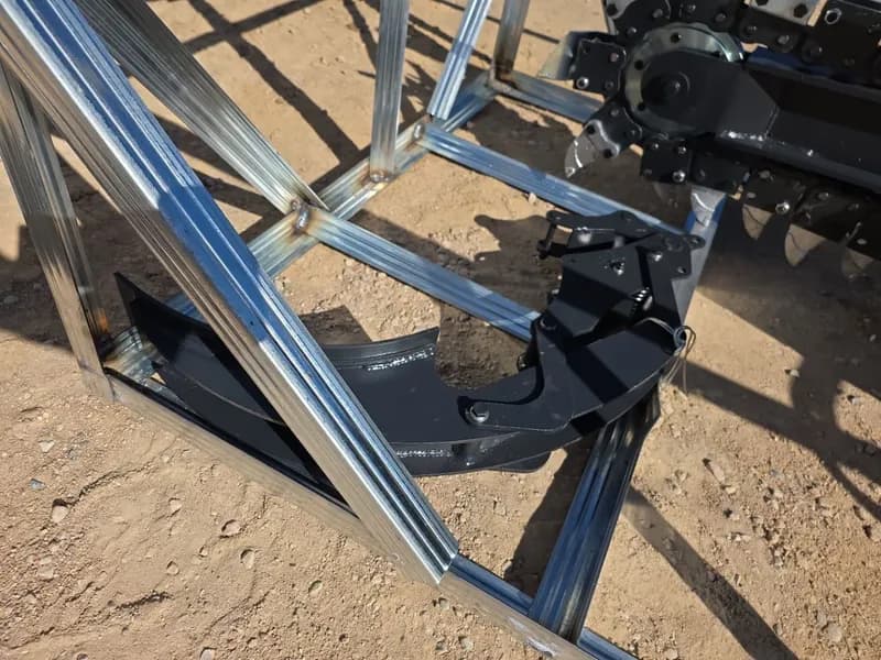 Unused 2026 JCT Skid Steer Trencher, detail view