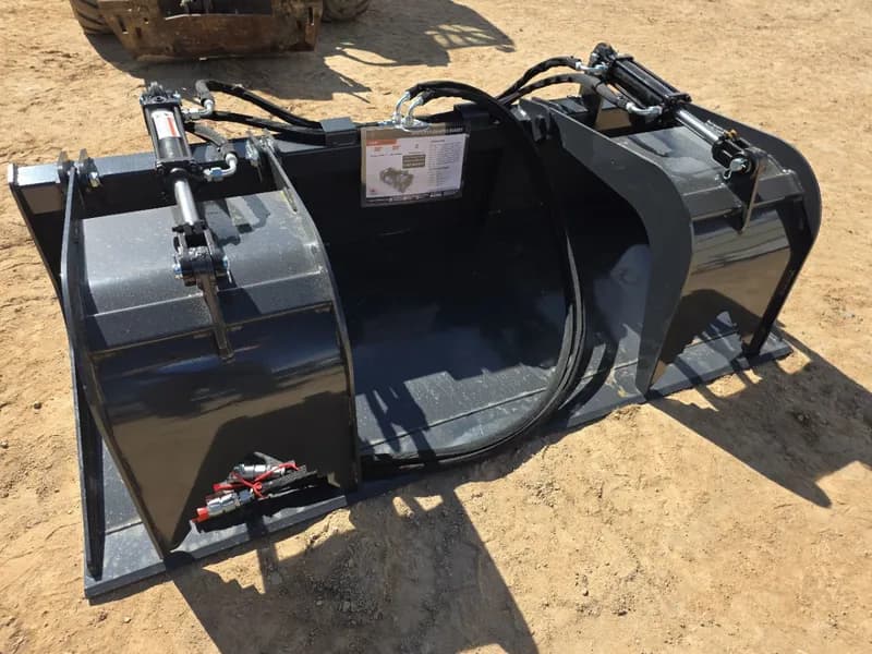 Wolverine 72-inch Skid Steer Grapple Bucket GB-11-72W, primary view
