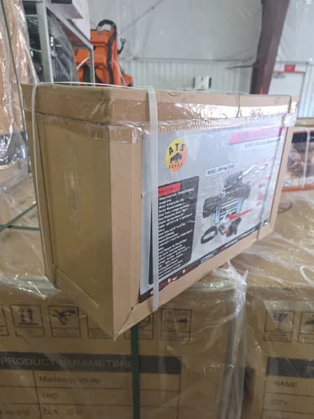 ATS Power 13000 lb Electric Winch with Remote, rear view