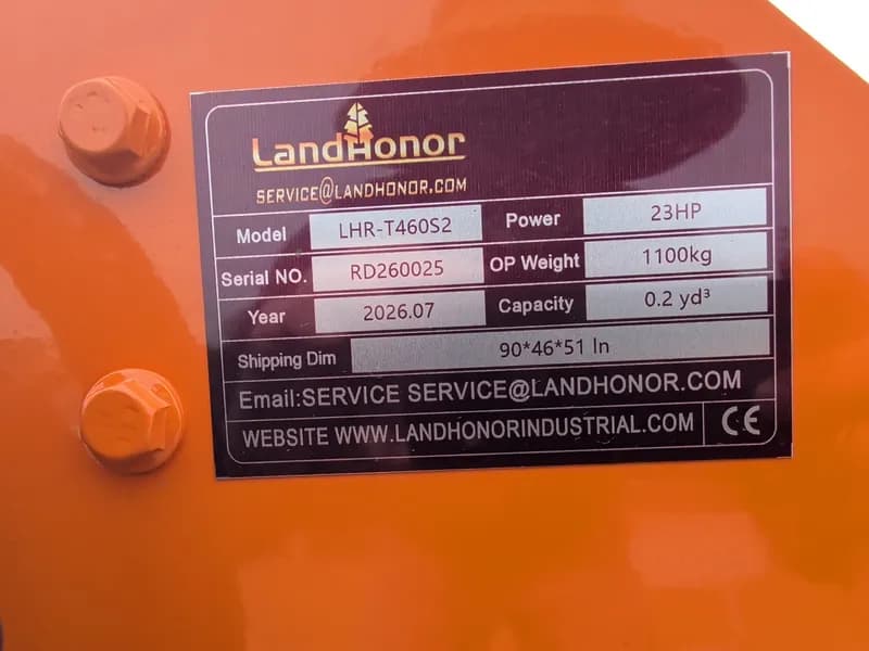 LandHonor LHR-T460S2 Skid Steer Loader 23HP, view 7
