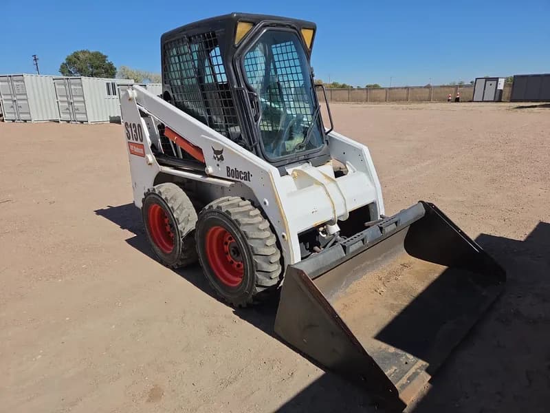 Bobcat S130 Skid Steer Loader - 6,678 Hours - Runs & Drives - Key Present, side view
