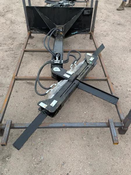 Skid Steer Tire Lifter Attachment STL75 75in, rear view