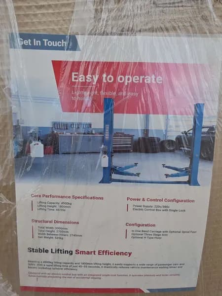 SDLaunch TPL Two-Post Car Lift, primary view