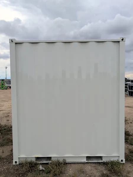 11ft Shipping Container Modified w/ Doors & Window, interior view
