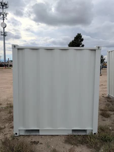 9ft Shipping Container Office/Storage w/ Window & Door, detail view