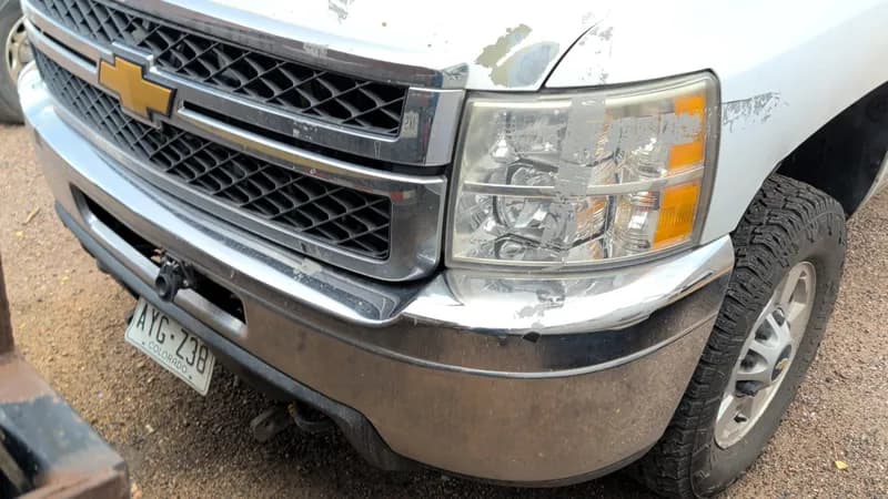 2013 Chevrolet Silverado 2500HD LT 4x4 – 6.0L V8 – 122K Miles – Starts – Clean Title, side view
