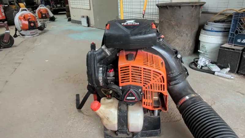 ECHO PB-9010H Backpack Leaf Blower, side view