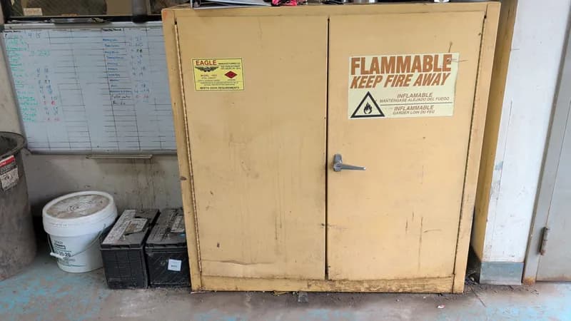 Eagle Manufacturing Flammable Storage Cabinet, primary view