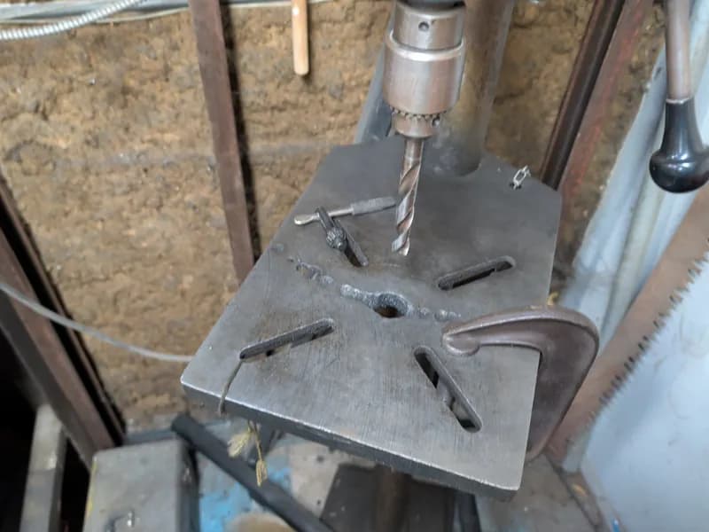Sears Craftsman Pedestal Drill Press, interior view