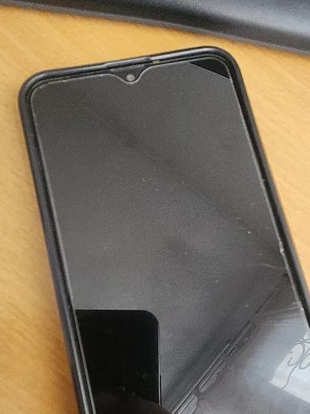 Lot of 2 Smartphones with Cases, side view