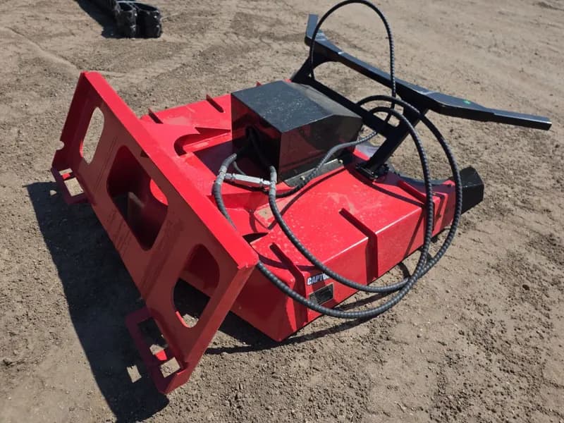 Skid Steer Disc Mulcher 43" Working Width 54 Blades, primary view