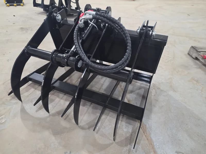 Heavy Duty Wood Grab Bucket for Mini Skid Steer , primary view