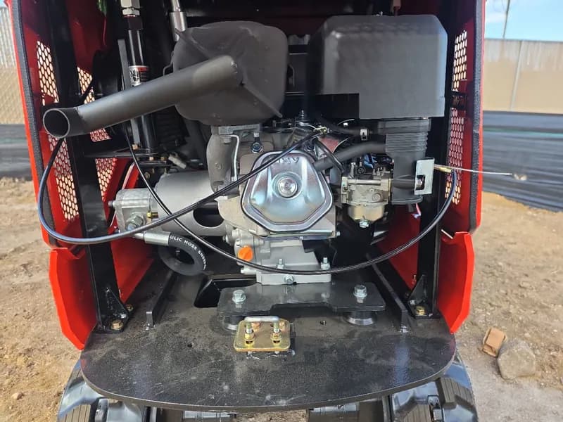 ME15 Compact Track Mini Excavator, interior view