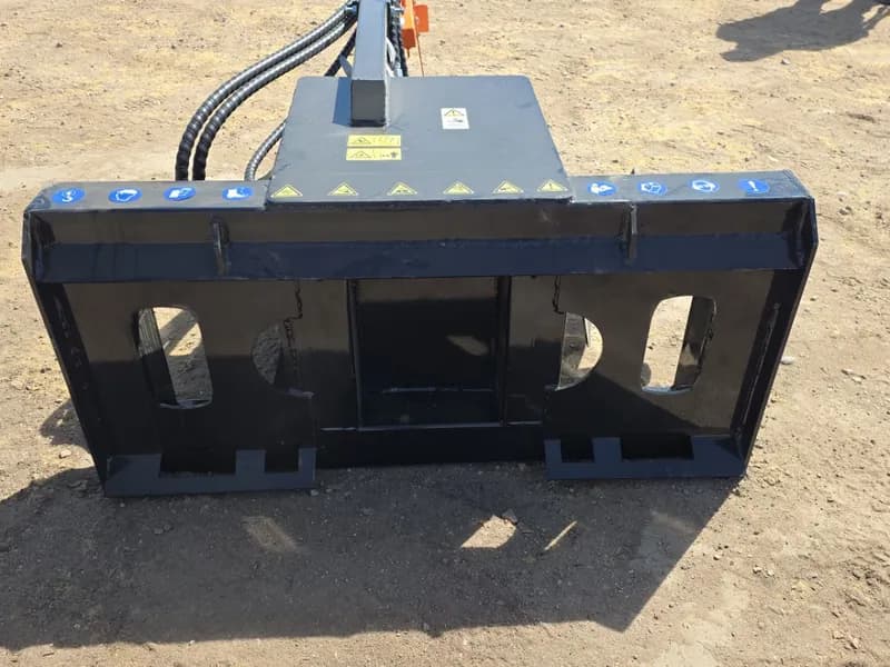Mower King ECSSCT72 Skid Steer Trencher Attachment, detail view