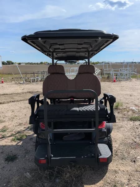 Unused Captok Electric Off-Road Golf Cart 6-Person GC42S 60V Assembled (Black) , view 7
