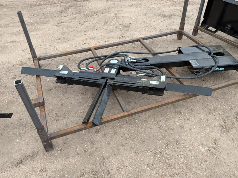 Forklift Tire Lifter FTL75 2645 lbs Capacity, rear view