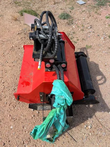 Hydraulic Excavator Hedge Cutter Attachment FT-HC34, side view